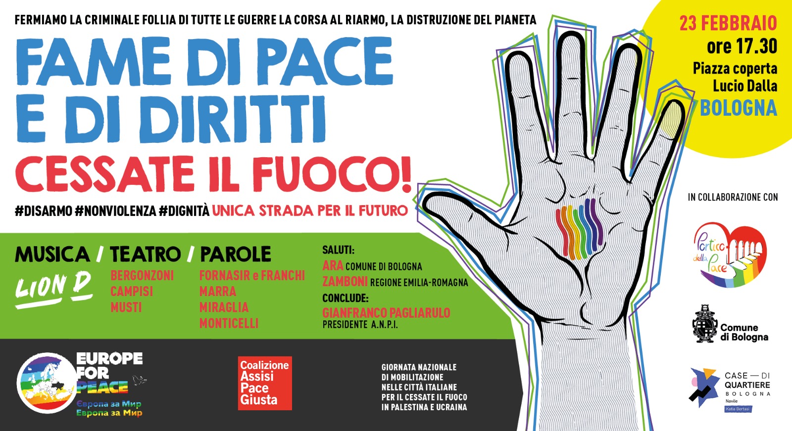 cessate il fuoco in inglese